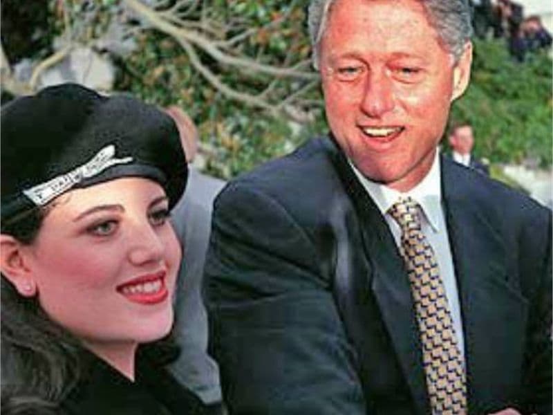 Monica Lewinsky en Bill Clinton