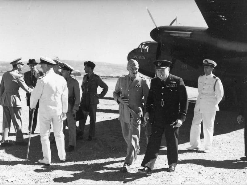 Churchill and Eisenhower