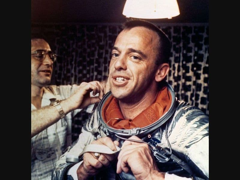 Alan Shepard, de eerste Amerikaan in de ruimte