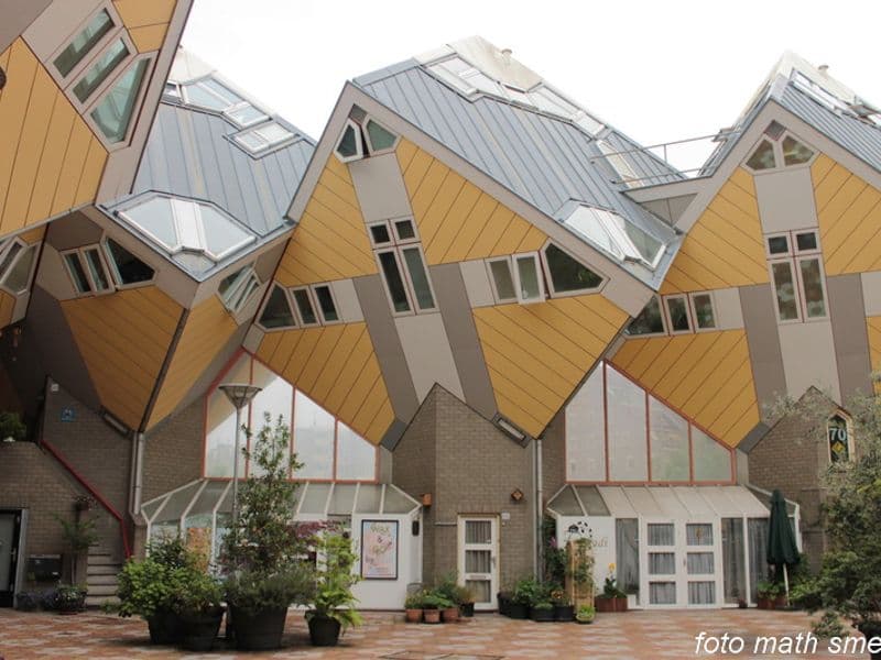 Kubuswoningen in Rotterdam