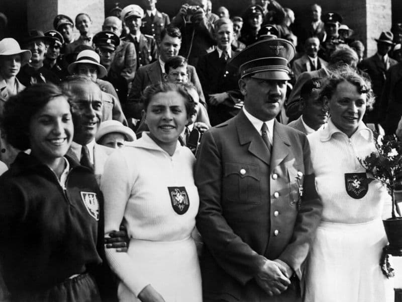 Hitler bij de Olympische Spelen Berlijn 1936