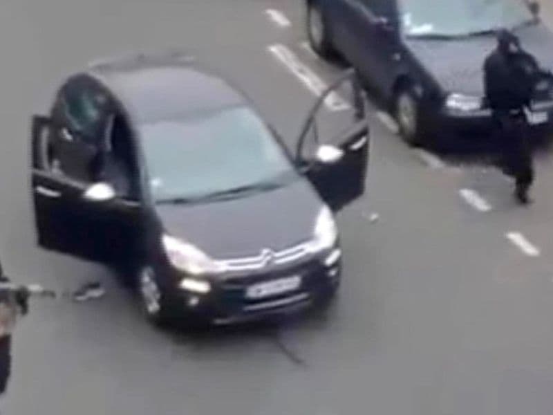 De twee daders van de aanslag op Charlie Hebdo