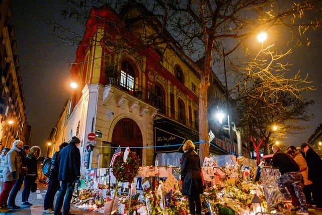 Le Bataclan de dag na de aanslagen