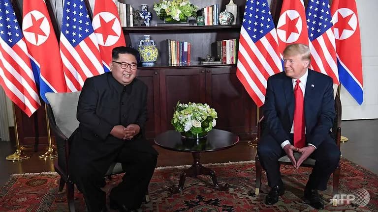 Historische ontmoeting van Trump en Kim Jong-un