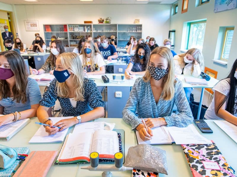 Mondkapjesplicht op scholen