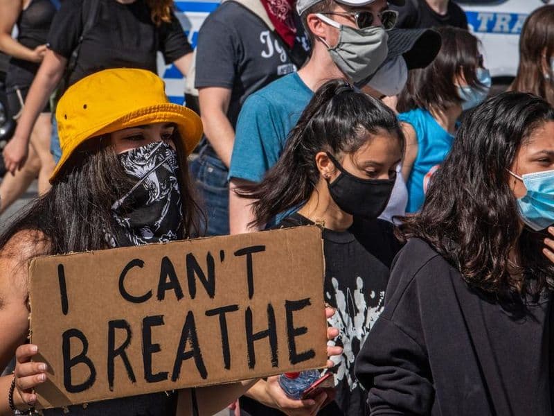 Black Lives Matter-protest op verschillende plaatsen in Europa