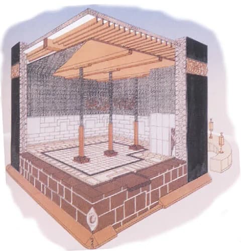 Interieur van de Kaaba
