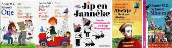 Bekende kinderboeken van Annie M.G. Schmidt