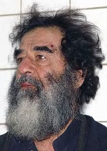 Saddam Hoessein gevangen genomen