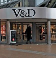 Warenhuis V&D failliet